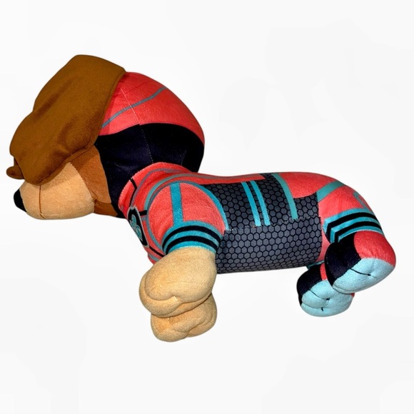 Paw Patrol Liberty Plush Pup Nigh mighty Movie Dachshund 15” glow in dark pillow - Picture 4 of 5